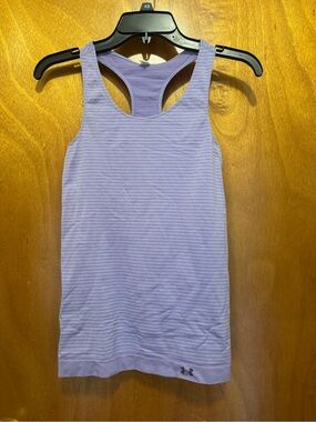 Under Armour Purple Seamless Racerback Tank